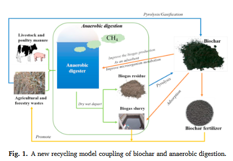 Kobling af biochar med anaerob fordøjelse i et cirkulært økonomiperspektiv: En lovende måde at fremme bæredygtig energi-, miljø- og landbrugsudvikling i Kina-image