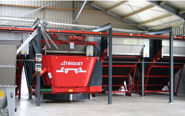Triomatic T30 feed storage for automatic feeding system-image