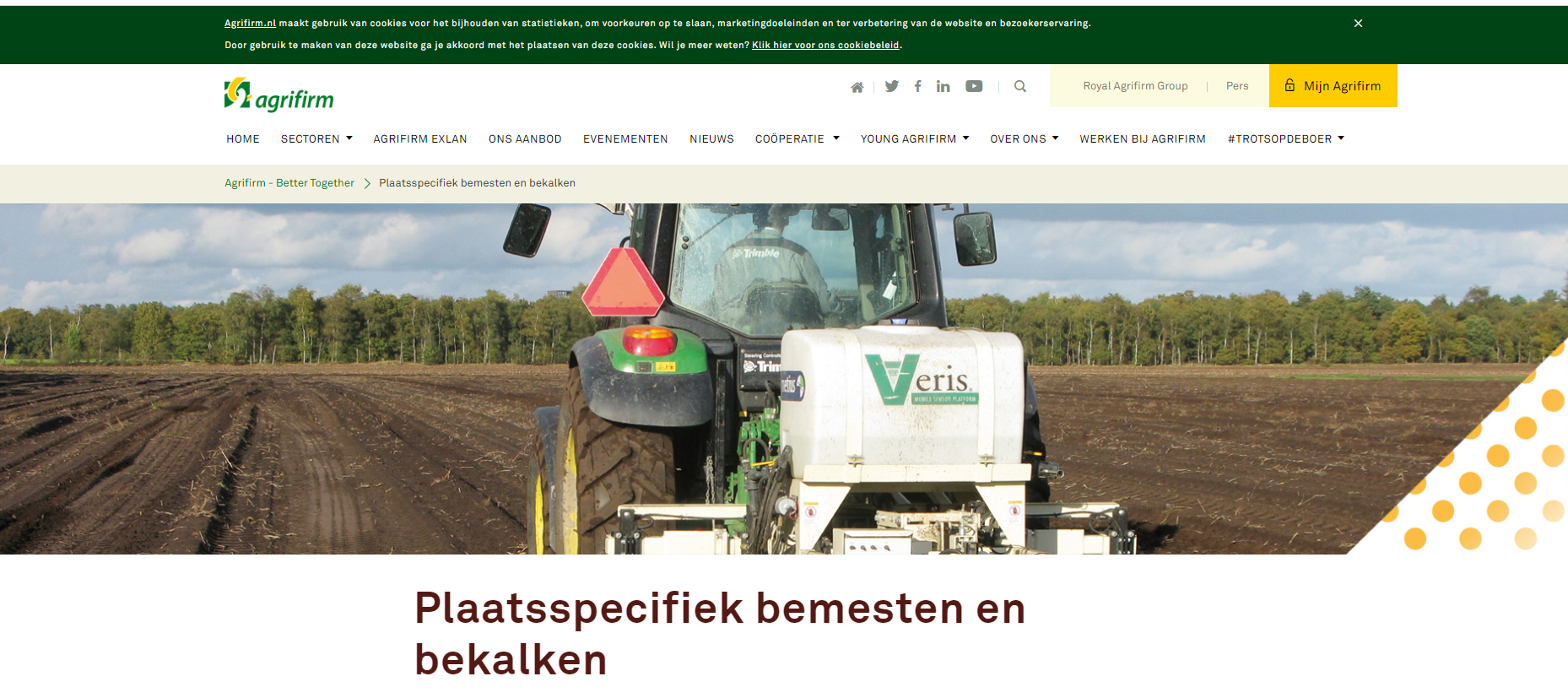 Calcinaio site specific - Agrifirm-image