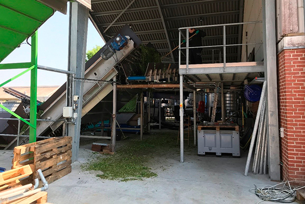 Establishment of plant for green biorefining-image