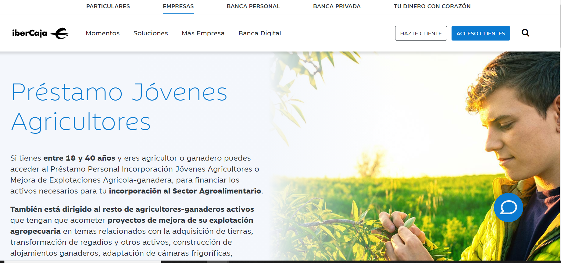 Young Farmers Loan IberCaja-image
