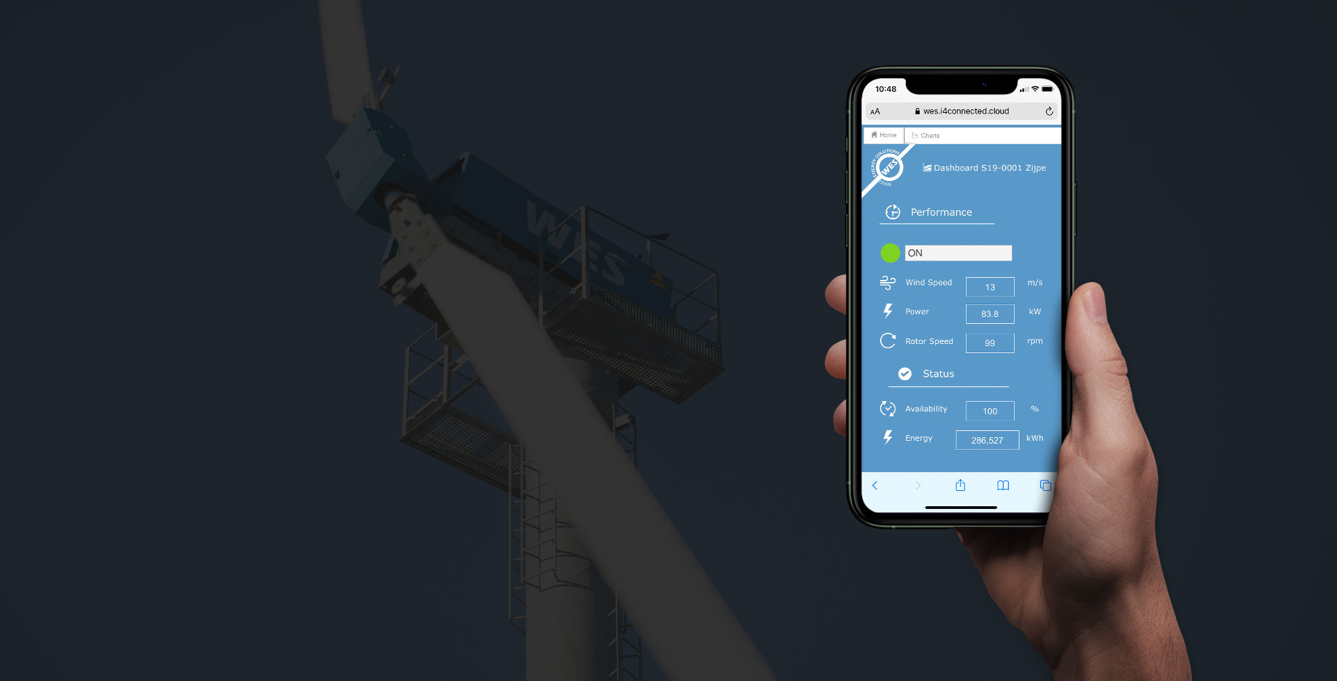 SCADA Wind Energy Monitoring Application-image