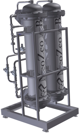 Innovador sistema de mejora del biogás basado en una novedosa tecnología de adsorbentes de zeolita para producir gas natural de origen biológico-image