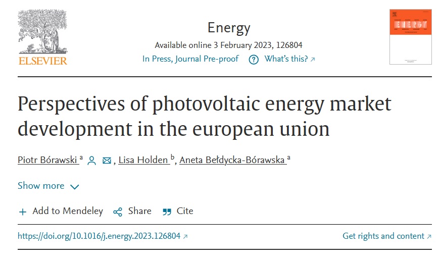 Perspectives of photovoltaic energy market development in the european union-image