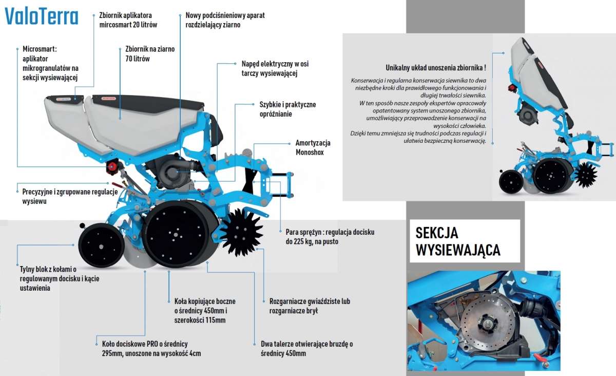 ValoTerra Monosem electric precision seeder-image