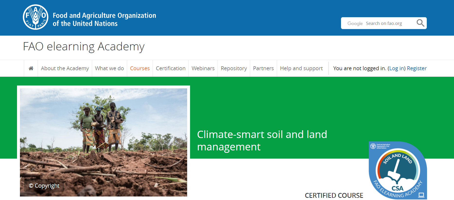 Climate-smart soil and land management-image
