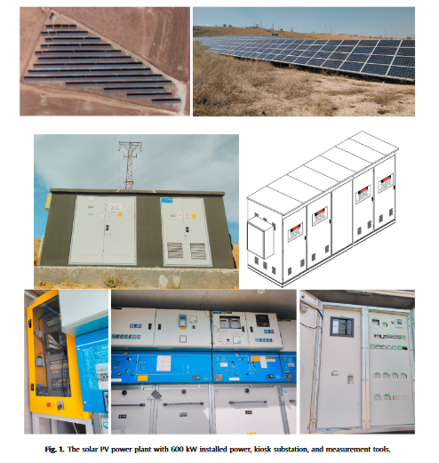 Performance enhancing and improvement studies in a 600 kW solar photovoltaic (PV) power plant; manual and natural cleaning, rainwater harvesting and the snow load removal on the PV arrays-image