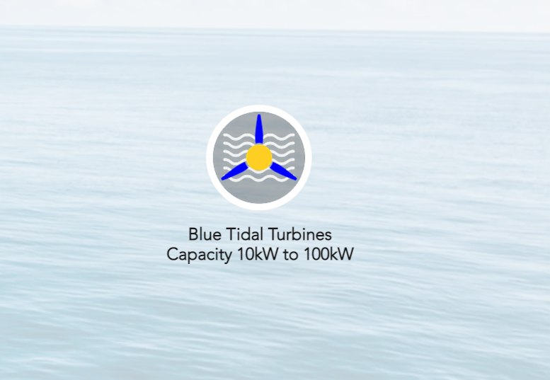 Παλιρροιακός στρόβιλος Blue-image